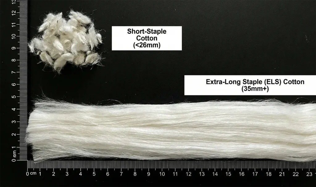 short staple vs. els cotton