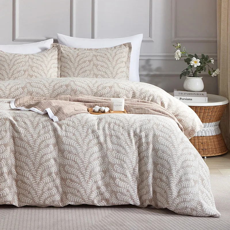 jacquard duvet cover