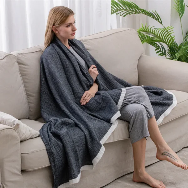 gray muslin blanket (3)